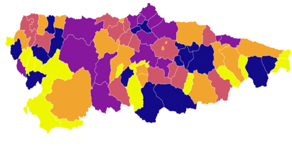 Mapa concejos